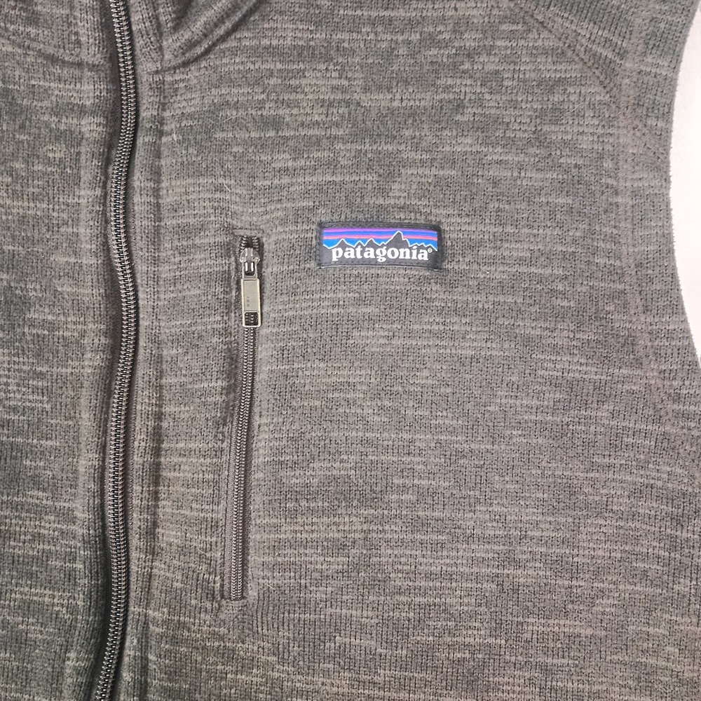 Patagonia Better Sweater Vest Mens XL Brown Full Zip Fleece 25881 FA15 - Picture 3 of 10